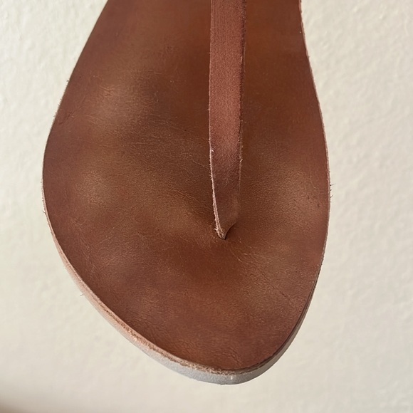 Brown Strappy Sandals - Picture 4 of 7